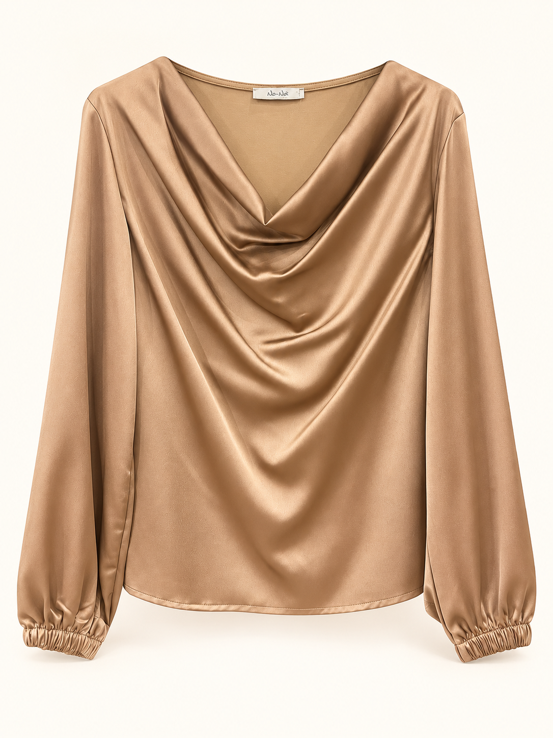 no-nà - Blusa scollo gronda