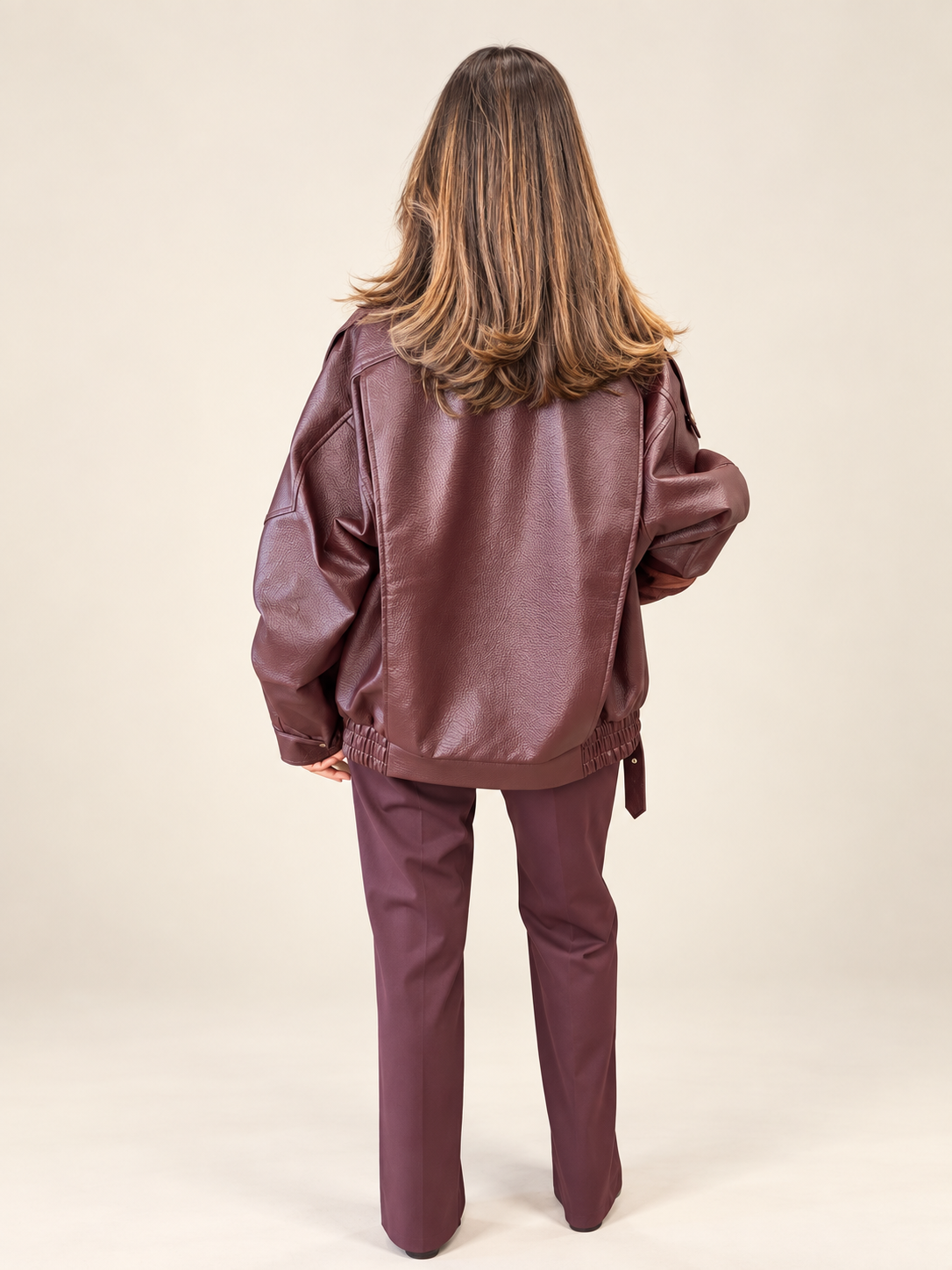 Trash and Luxury Bomber similpelle