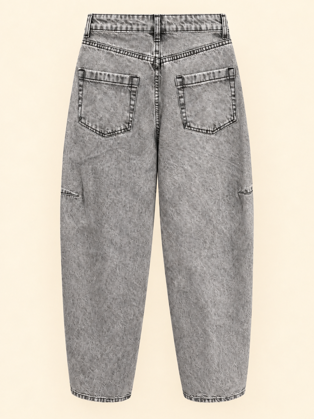 Trash and Luxury- Jeans ballon con strass