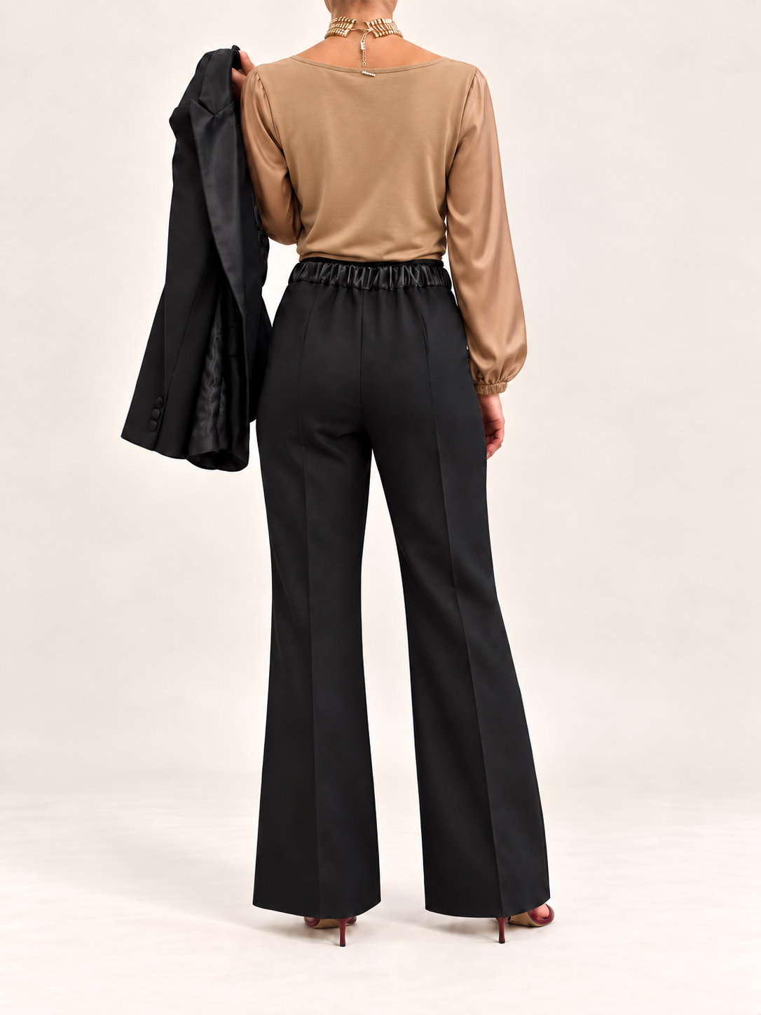 no-nà - Blusa scollo gronda