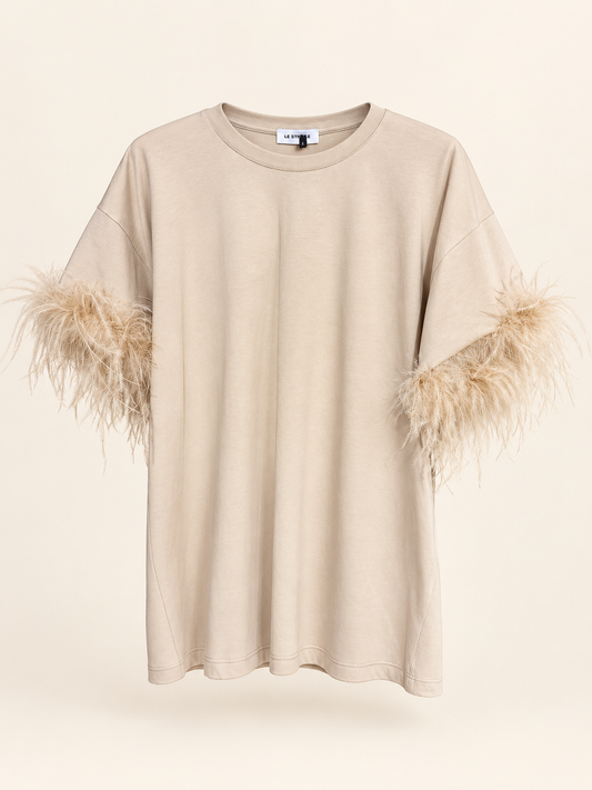 LE STREGHE - T-shirt maniche piuma