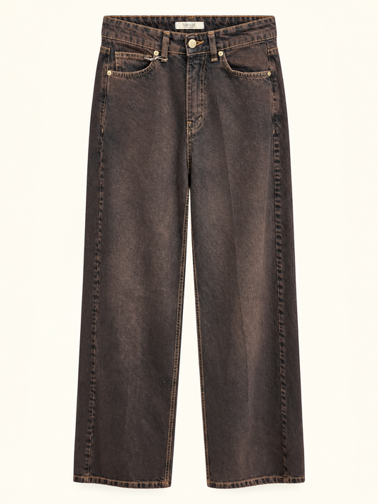 No-ná - Denim ampio lavaggio fondente