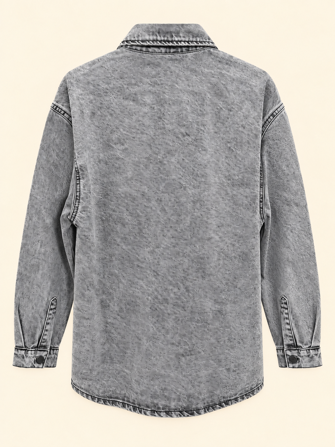 Trash and Luxury - Camicia Denim con strass