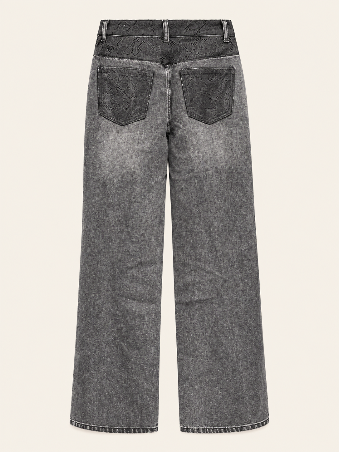 NO SECRETS - Jeans inserti in pizzo