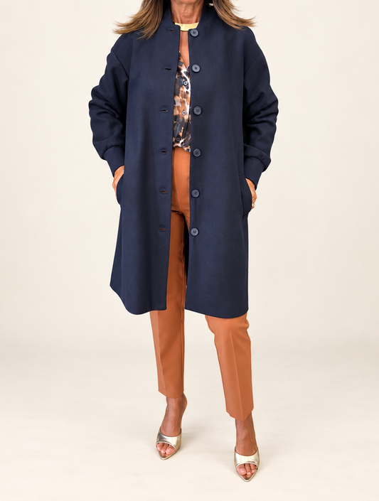 no-nà - Cappotto con bottoni schiena