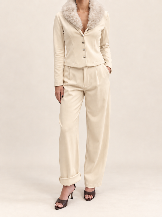 no-nà - Pantalone Ballon latte